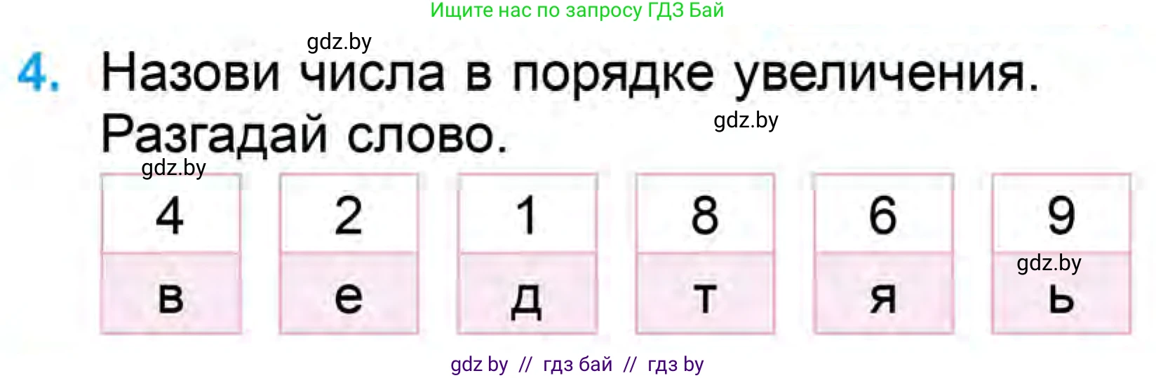 Математика, 1 класс Учебник, авторы: Муравьева Галина Леонидовна, Урбан Мария Анатольевна, издательство Академия образования, Минск, 2024, Часть 1, страница 95, номер 4, Условие