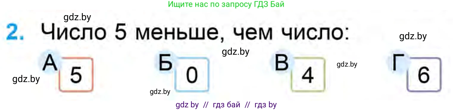 Математика, 1 класс Учебник, авторы: Муравьева Галина Леонидовна, Урбан Мария Анатольевна, издательство Академия образования, Минск, 2024, Часть 1, страница 106, номер 2, Условие