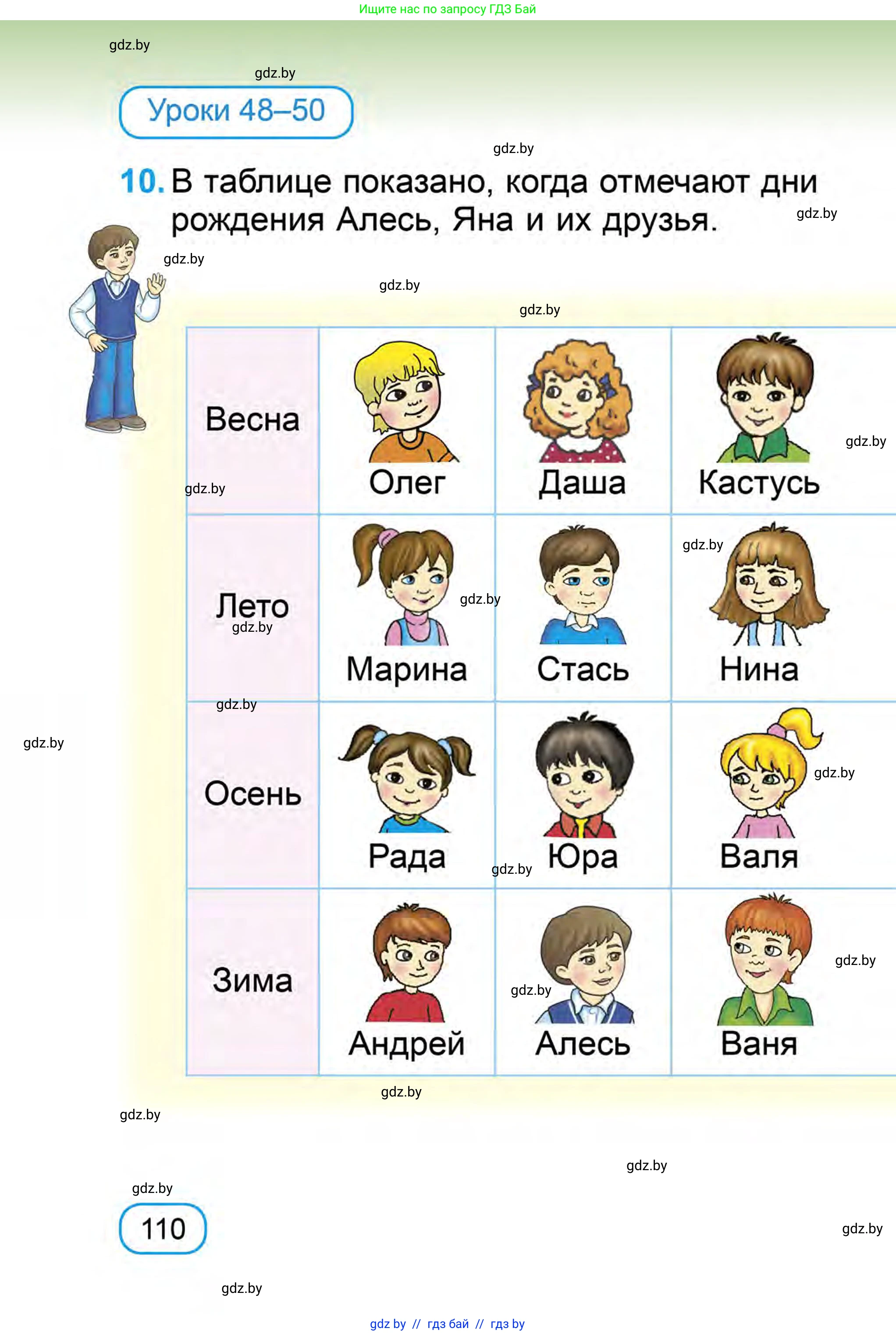 Математика, 1 класс Учебник, авторы: Муравьева Галина Леонидовна, Урбан Мария Анатольевна, издательство Академия образования, Минск, 2024, Часть 1, страница 110