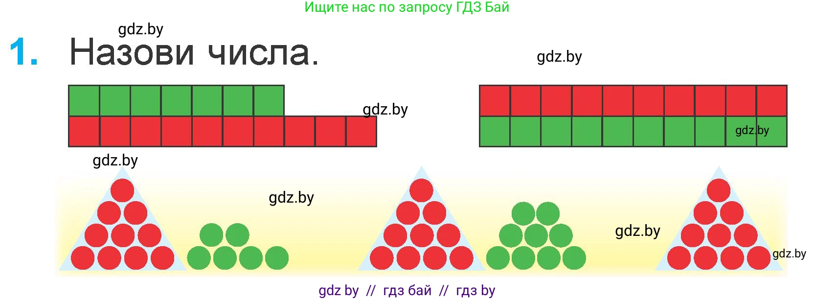 Математика, 1 класс Учебник, авторы: Муравьева Галина Леонидовна, Урбан Мария Анатольевна, издательство Академия образования, Минск, 2024, Часть 2, страница 70, номер 1, Условие