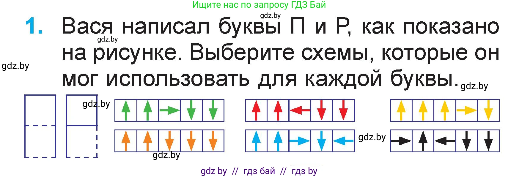 Математика, 1 класс Учебник, авторы: Муравьева Галина Леонидовна, Урбан Мария Анатольевна, издательство Академия образования, Минск, 2024, Часть 2, страница 75, номер 1, Условие
