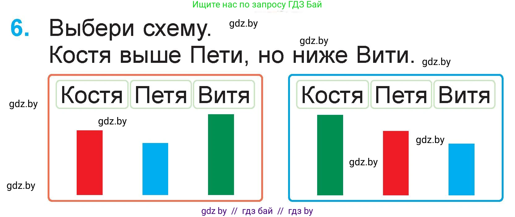Математика, 1 класс Учебник, авторы: Муравьева Галина Леонидовна, Урбан Мария Анатольевна, издательство Академия образования, Минск, 2024, Часть 2, страница 79, номер 6, Условие