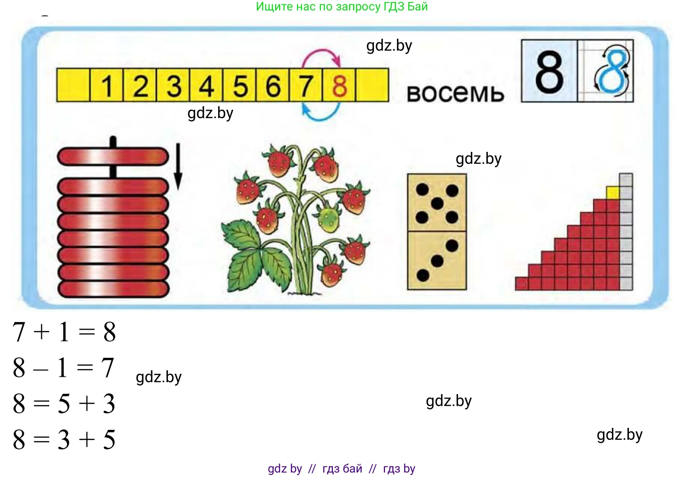 Математика, 1 класс Учебник, авторы: Муравьева Галина Леонидовна, Урбан Мария Анатольевна, издательство Академия образования, Минск, 2024, Часть 1, страница 78, Решение