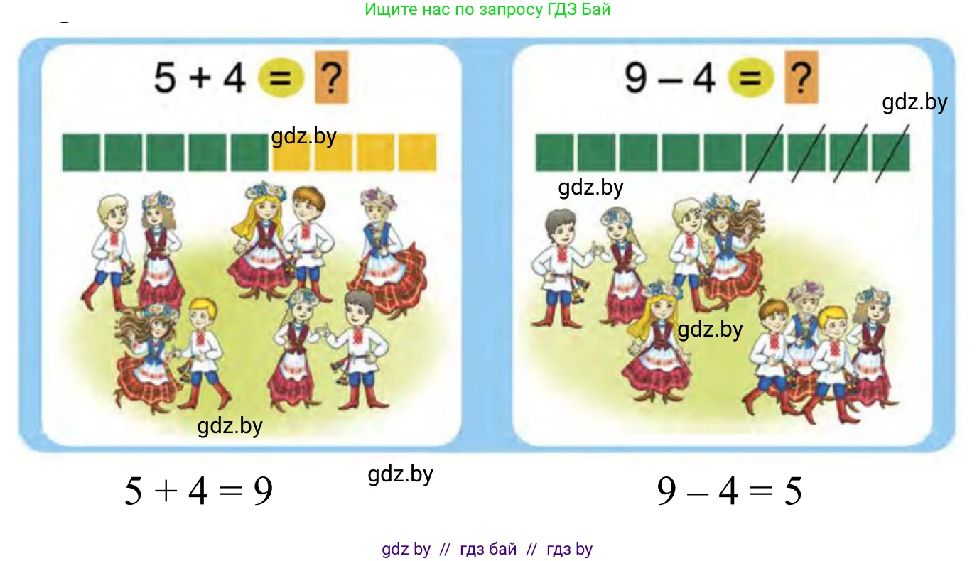 Математика, 1 класс Учебник, авторы: Муравьева Галина Леонидовна, Урбан Мария Анатольевна, издательство Академия образования, Минск, 2024, Часть 1, страница 90, Решение