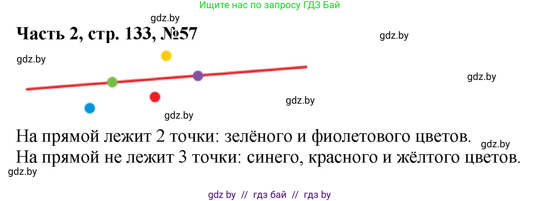 Математика, 1 класс Учебник, авторы: Муравьева Галина Леонидовна, Урбан Мария Анатольевна, издательство Академия образования, Минск, 2024, Часть 2, страница 133, номер 57, Решение