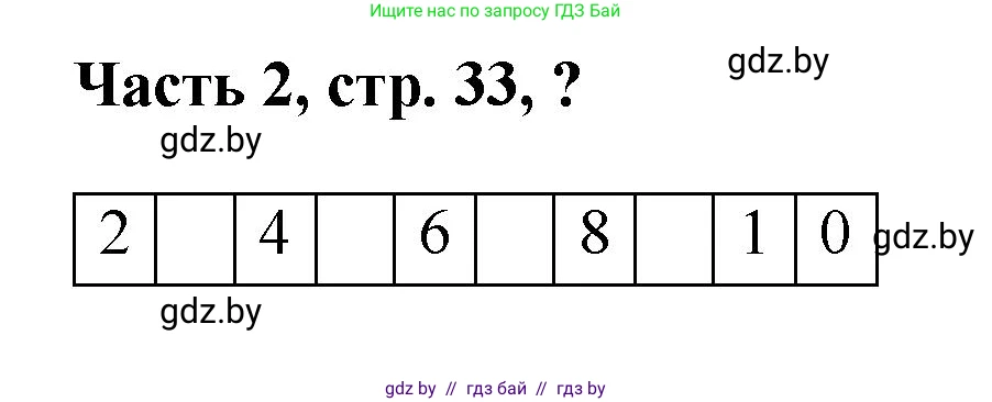 Математика, 1 класс Учебник, авторы: Муравьева Галина Леонидовна, Урбан Мария Анатольевна, издательство Академия образования, Минск, 2024, Часть 2, страница 33, Решение