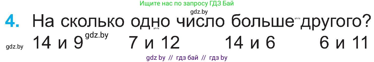 Математика, 2 класс Учебник, авторы: Муравьева Галина Леонидовна, Урбан Мария Анатольевна, издательство Академия образования, Минск, 2025, сиреневого цвета, Часть 1, страница 54, номер 4, Условие 2025