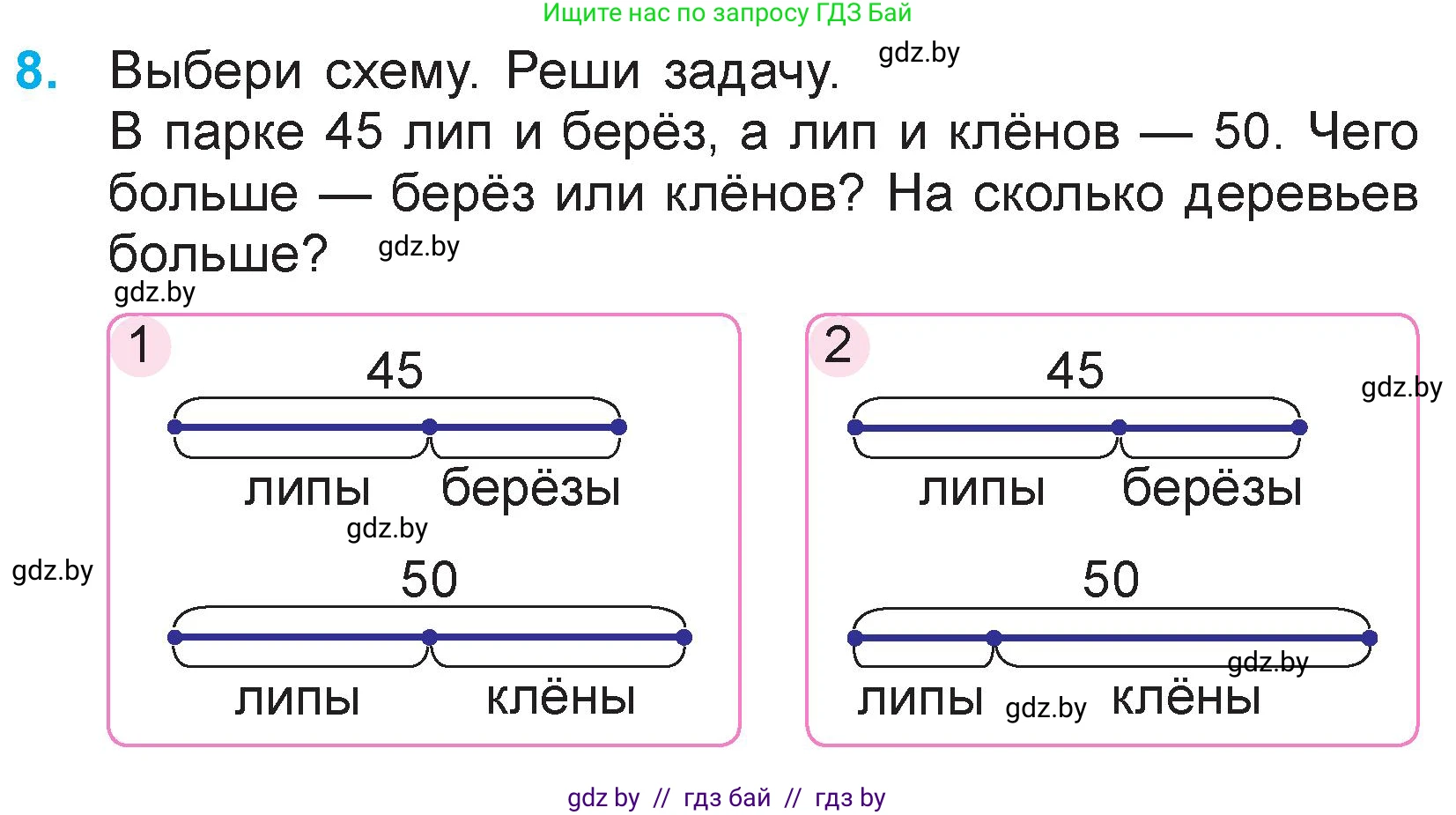Математика, 3 класс Учебник, авторы: Муравьева Галина Леонидовна, Урбан Мария Анатольевна, издательство Национальный институт образования, Минск, 2021, оранжевого цвета, Часть 1, страница 5, номер 8, Условие