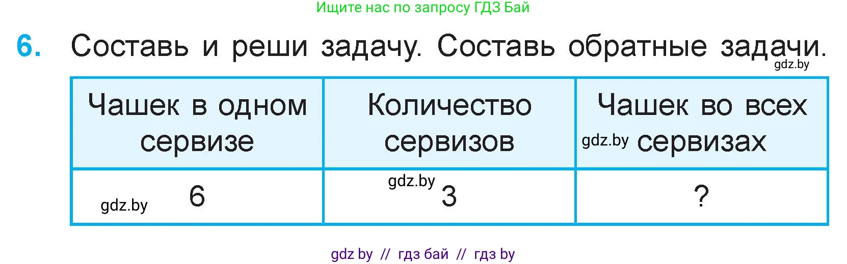 Математика, 3 класс Учебник, авторы: Муравьева Галина Леонидовна, Урбан Мария Анатольевна, издательство Национальный институт образования, Минск, 2021, оранжевого цвета, Часть 1, страница 20, номер 6, Условие