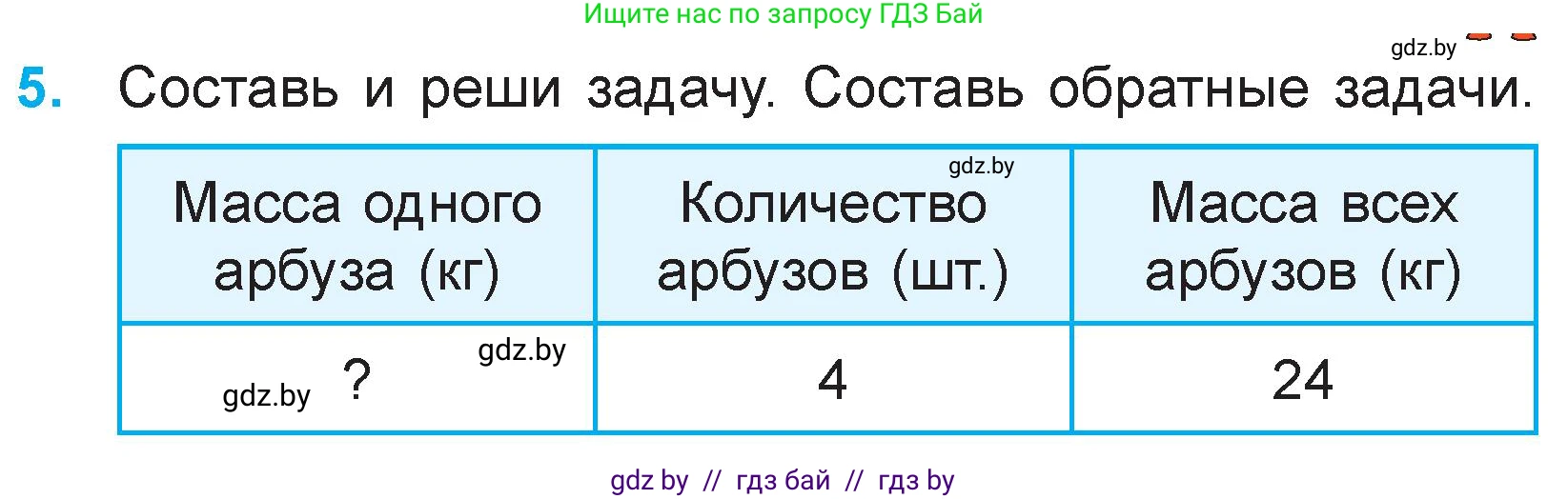 Математика, 3 класс Учебник, авторы: Муравьева Галина Леонидовна, Урбан Мария Анатольевна, издательство Национальный институт образования, Минск, 2021, оранжевого цвета, Часть 1, страница 31, номер 5, Условие