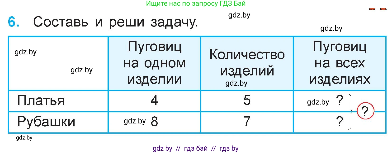 Математика, 3 класс Учебник, авторы: Муравьева Галина Леонидовна, Урбан Мария Анатольевна, издательство Национальный институт образования, Минск, 2021, оранжевого цвета, Часть 1, страница 53, номер 6, Условие