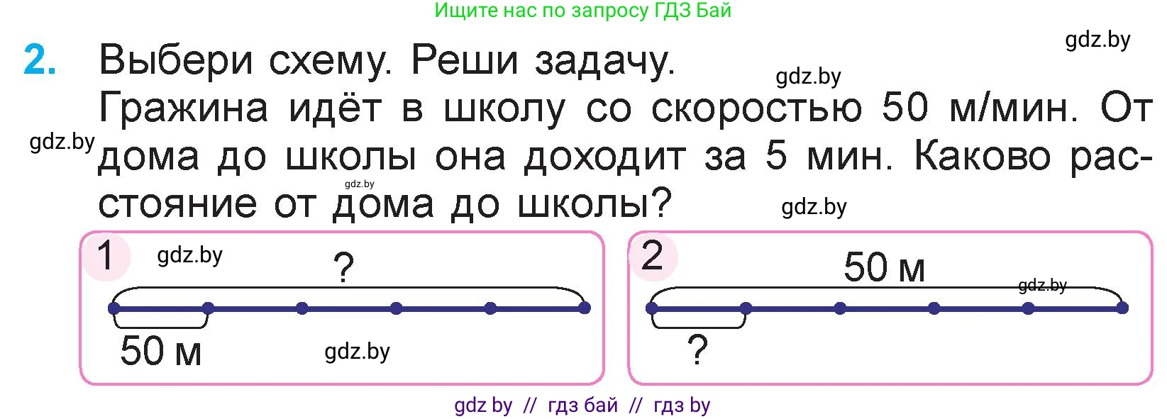 Математика, 3 класс Учебник, авторы: Муравьева Галина Леонидовна, Урбан Мария Анатольевна, издательство Национальный институт образования, Минск, 2021, оранжевого цвета, Часть 2, страница 50, номер 2, Условие