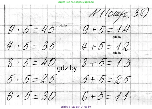 Математика, 3 класс Учебник, авторы: Муравьева Галина Леонидовна, Урбан Мария Анатольевна, издательство Национальный институт образования, Минск, 2021, оранжевого цвета, Часть 1, страница 38, номер 1, Решение 2