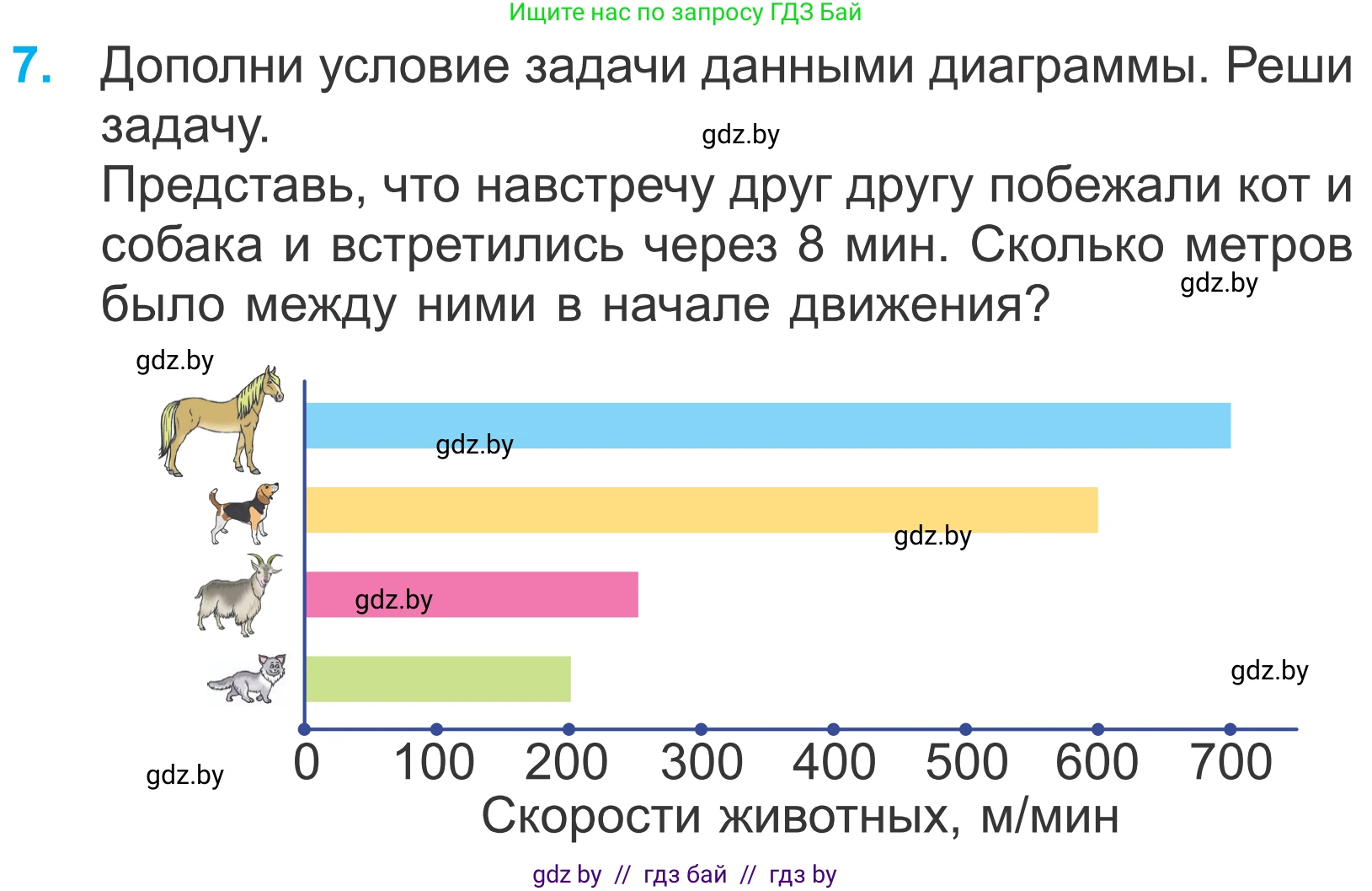 Математика, 4 класс Учебник, авторы: Муравьева Галина Леонидовна, Урбан Мария Анатольевна, издательство Национальный институт образования, Минск, 2022, розового цвета, Часть 2, страница 73, номер 7, Условие