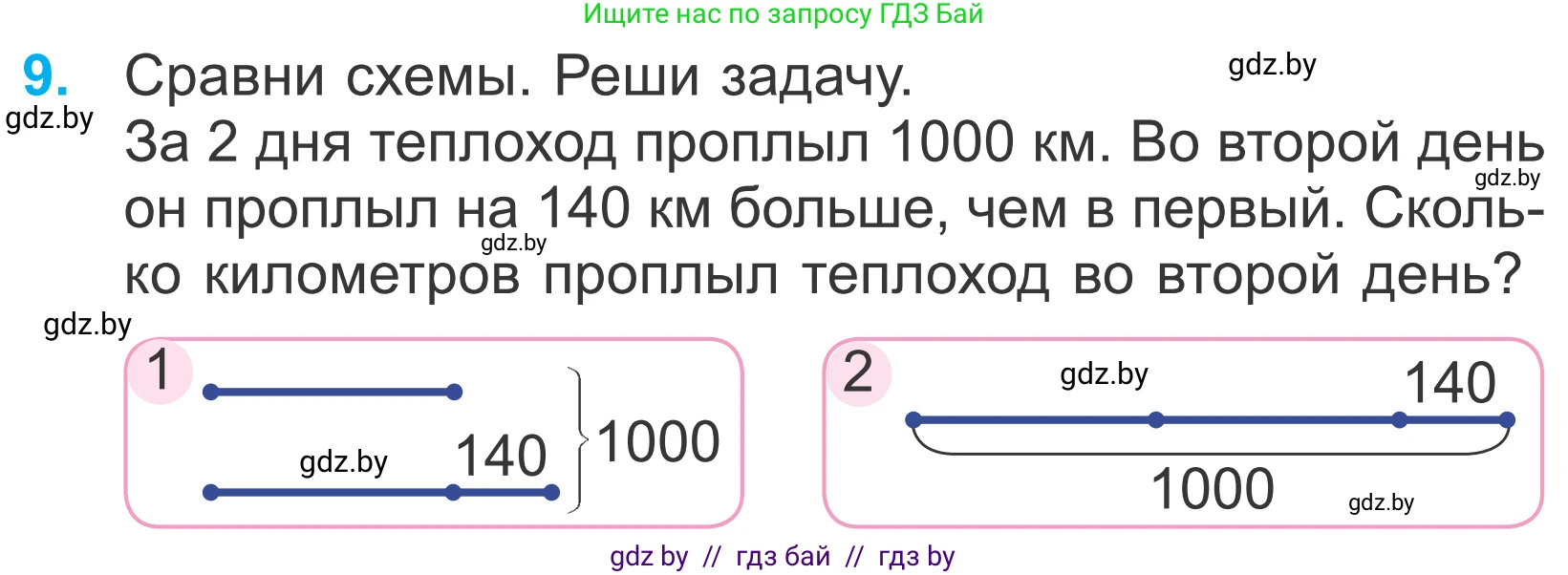Математика, 4 класс Учебник, авторы: Муравьева Галина Леонидовна, Урбан Мария Анатольевна, издательство Национальный институт образования, Минск, 2022, розового цвета, Часть 1, страница 37, номер 9, Условие