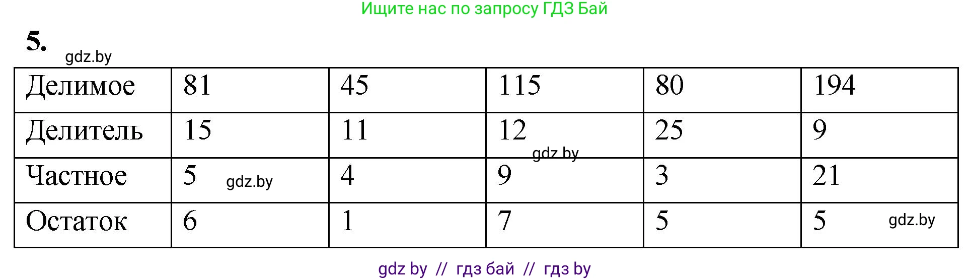 Математика, 4 класс Учебник, авторы: Муравьева Галина Леонидовна, Урбан Мария Анатольевна, издательство Национальный институт образования, Минск, 2022, розового цвета, Часть 1, страница 107, номер 5, Решение 2