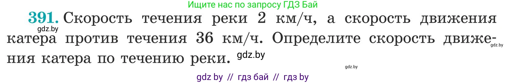 Математика, 5 класс Учебник, авторы: Герасимов Валерий Дмитриевич, Пирютко Ольга Николаевна, Лобанов Александр Павлович, издательство Адукацыя i выхаванне, Минск, 2025, белого цвета, Часть 1, страница 129, номер 391, Условие 2025