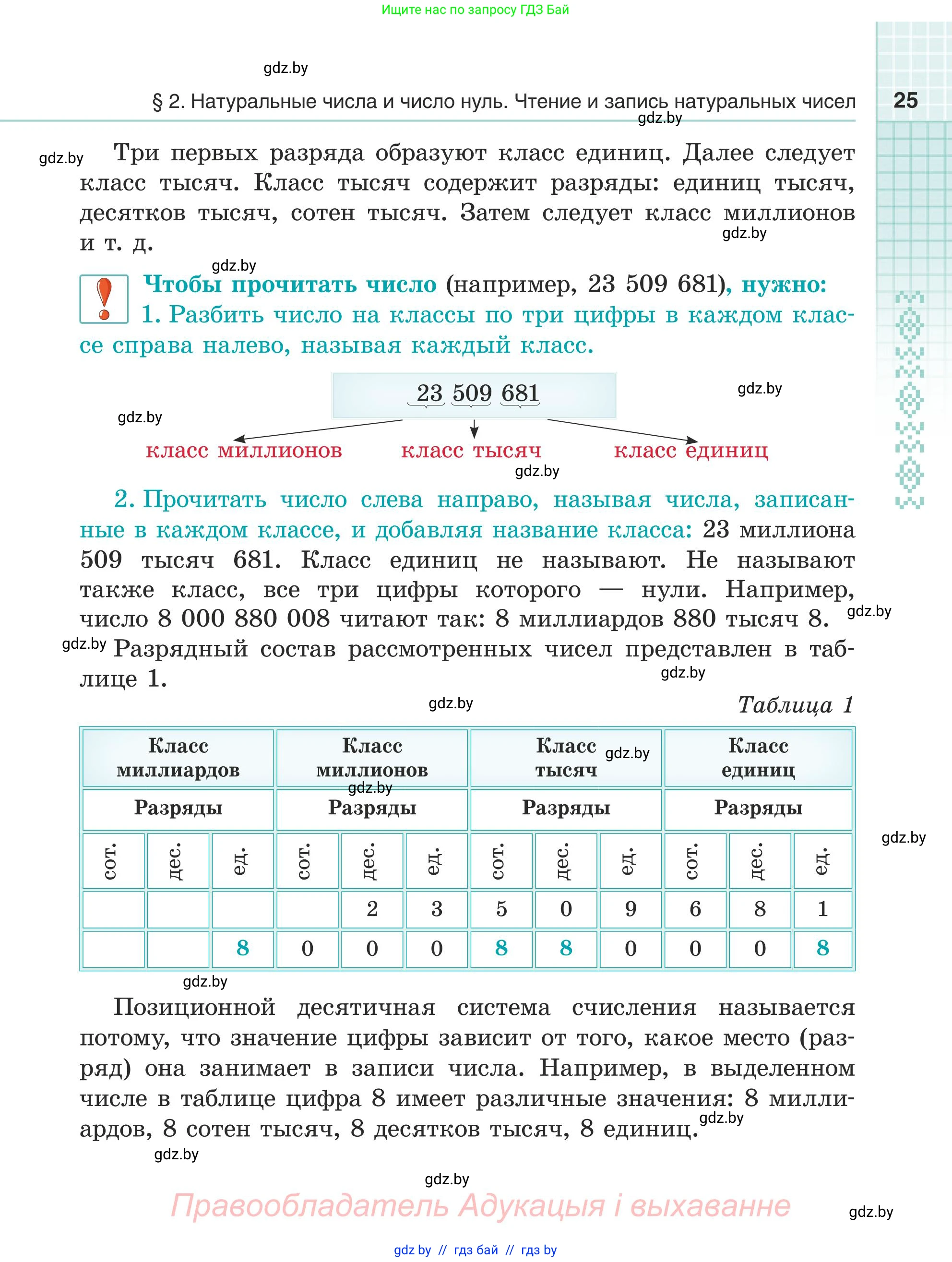 Математика, 5 класс Учебник, авторы: Герасимов Валерий Дмитриевич, Пирютко Ольга Николаевна, Лобанов Александр Павлович, издательство Адукацыя i выхаванне, Минск, 2025, белого цвета, Часть 2, страница 25