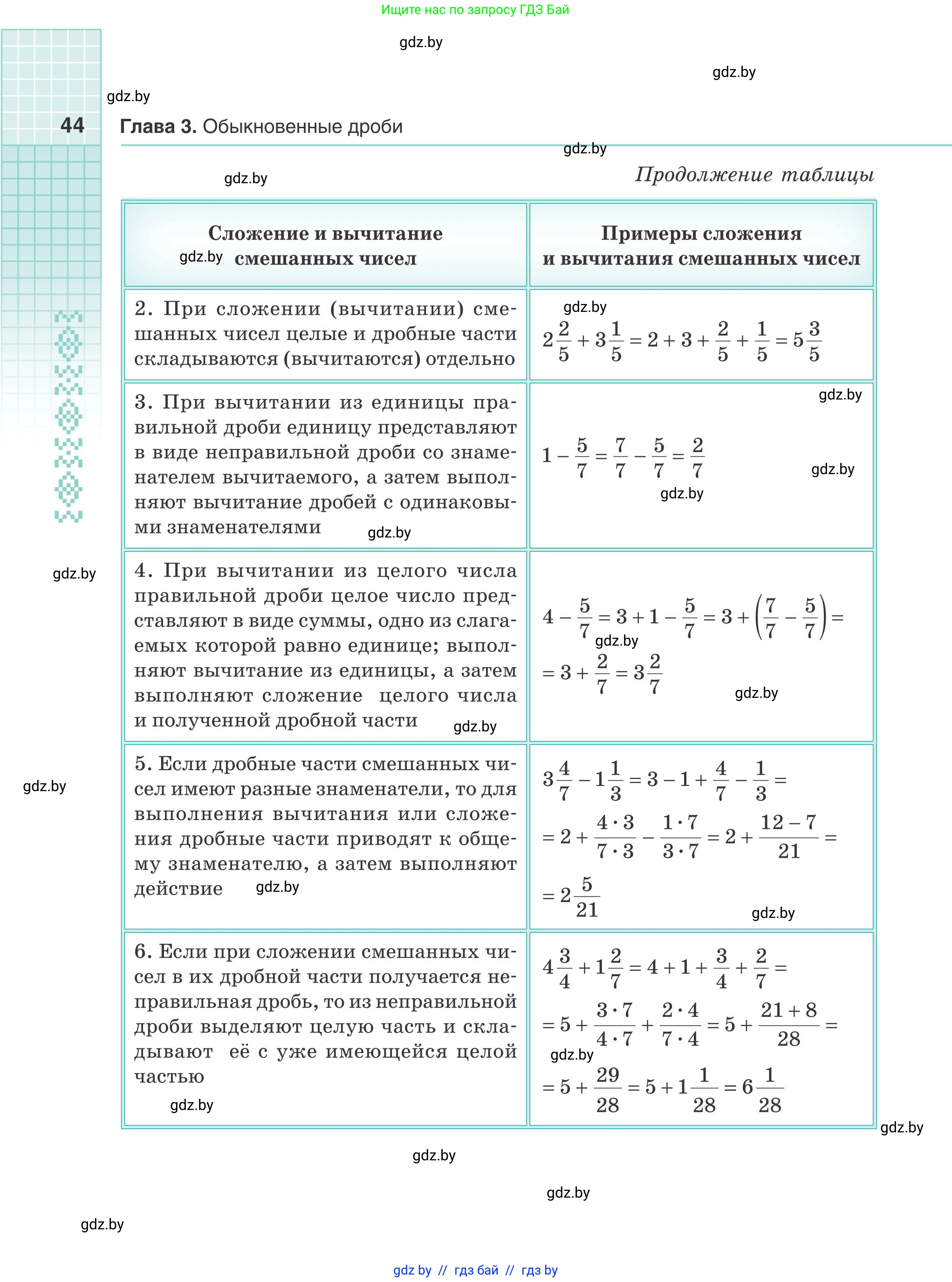 Математика, 5 класс Учебник, авторы: Герасимов Валерий Дмитриевич, Пирютко Ольга Николаевна, Лобанов Александр Павлович, издательство Адукацыя i выхаванне, Минск, 2025, белого цвета, Часть 1, страница 44