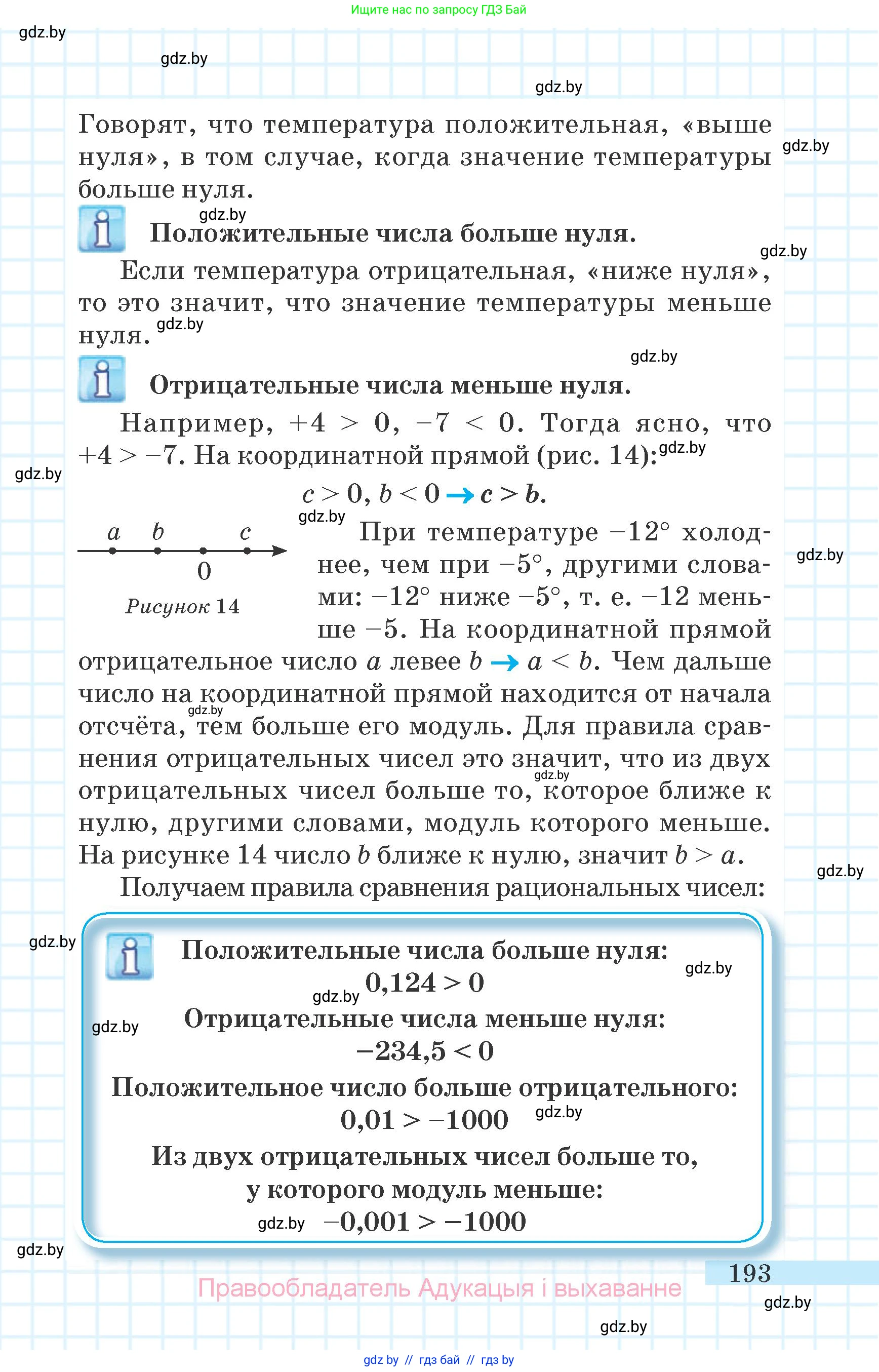 Математика, 6 класс Учебник, авторы: Герасимов Валерий Дмитриевич, Пирютко Ольга Николаевна, издательство Адукацыя i выхаванне, Минск, 2022, белого цвета, страница 44, номер 193, Условие
