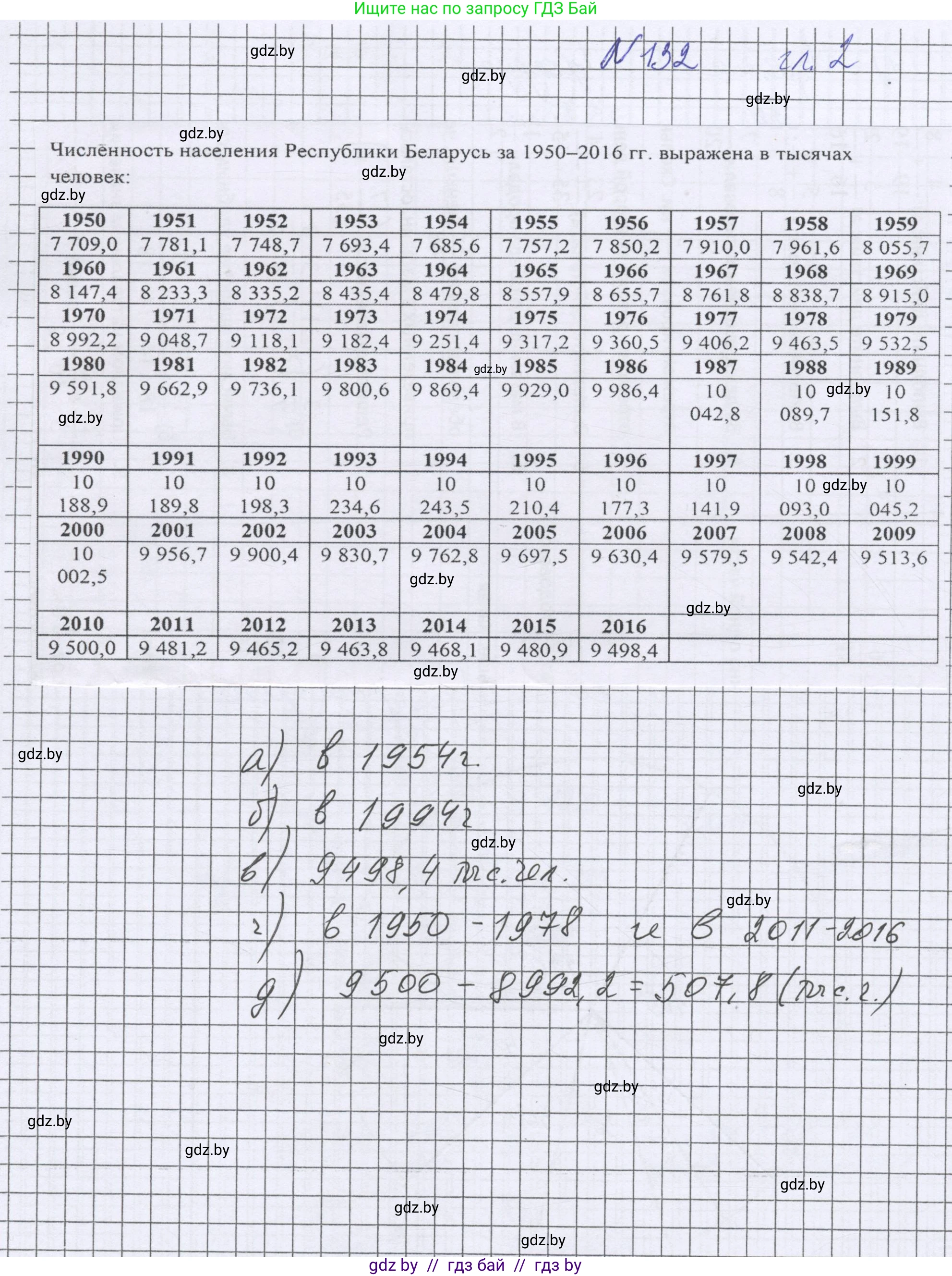 Математика, 6 класс Учебник, авторы: Герасимов Валерий Дмитриевич, Пирютко Ольга Николаевна, издательство Адукацыя i выхаванне, Минск, 2022, белого цвета, страница 111, номер 132, Решение