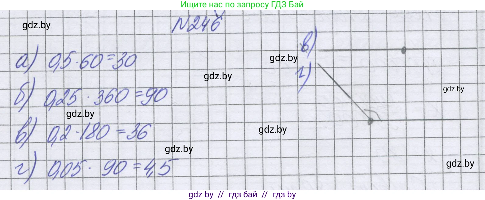 Математика, 6 класс Учебник, авторы: Герасимов Валерий Дмитриевич, Пирютко Ольга Николаевна, издательство Адукацыя i выхаванне, Минск, 2022, белого цвета, страница 140, номер 246, Решение
