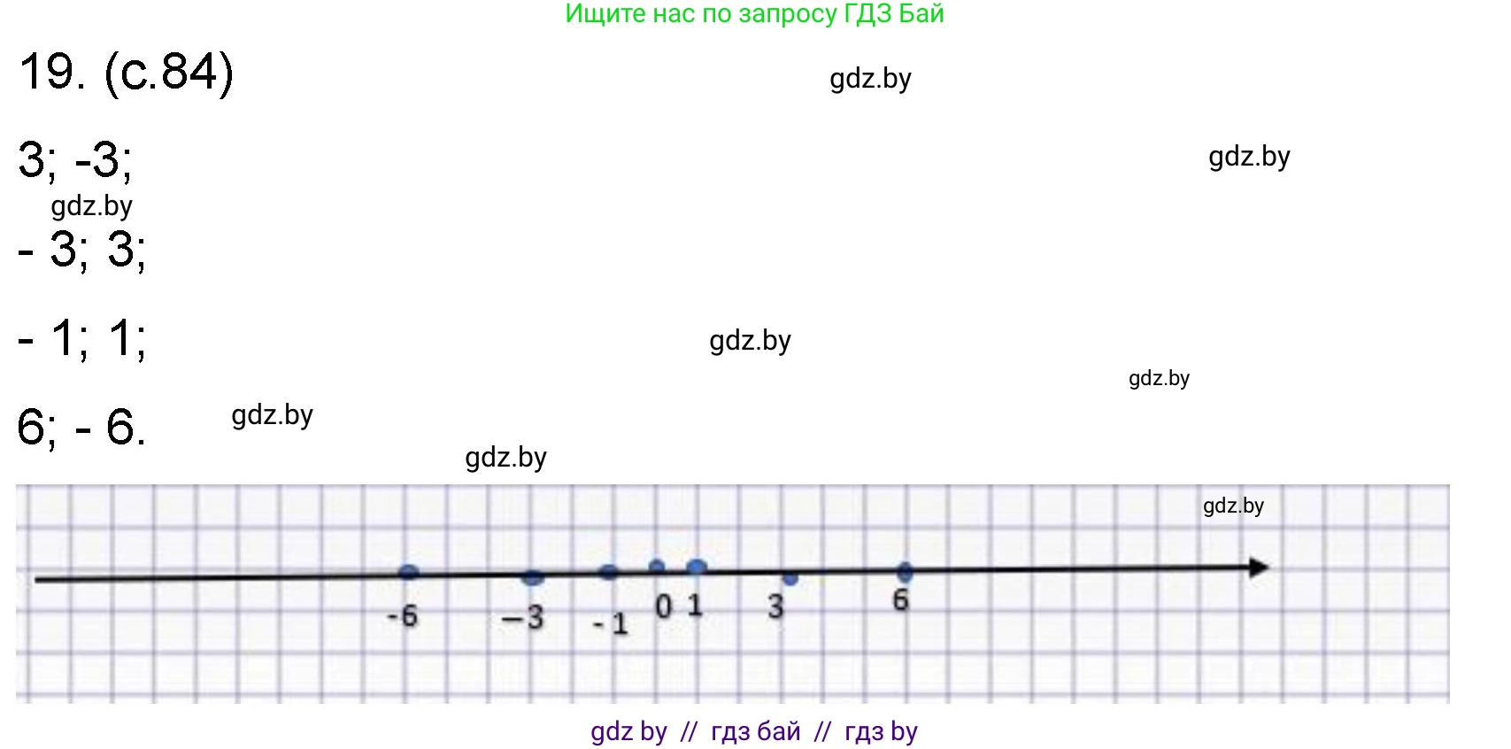 Математика, 6 класс Сборник задач, авторы: Пирютко Ольга Николаевна, Терешко Оксана Александровна, издательство Адукацыя i выхаванне, Минск, 2020, салатового цвета, страница 84, номер 19, Решение