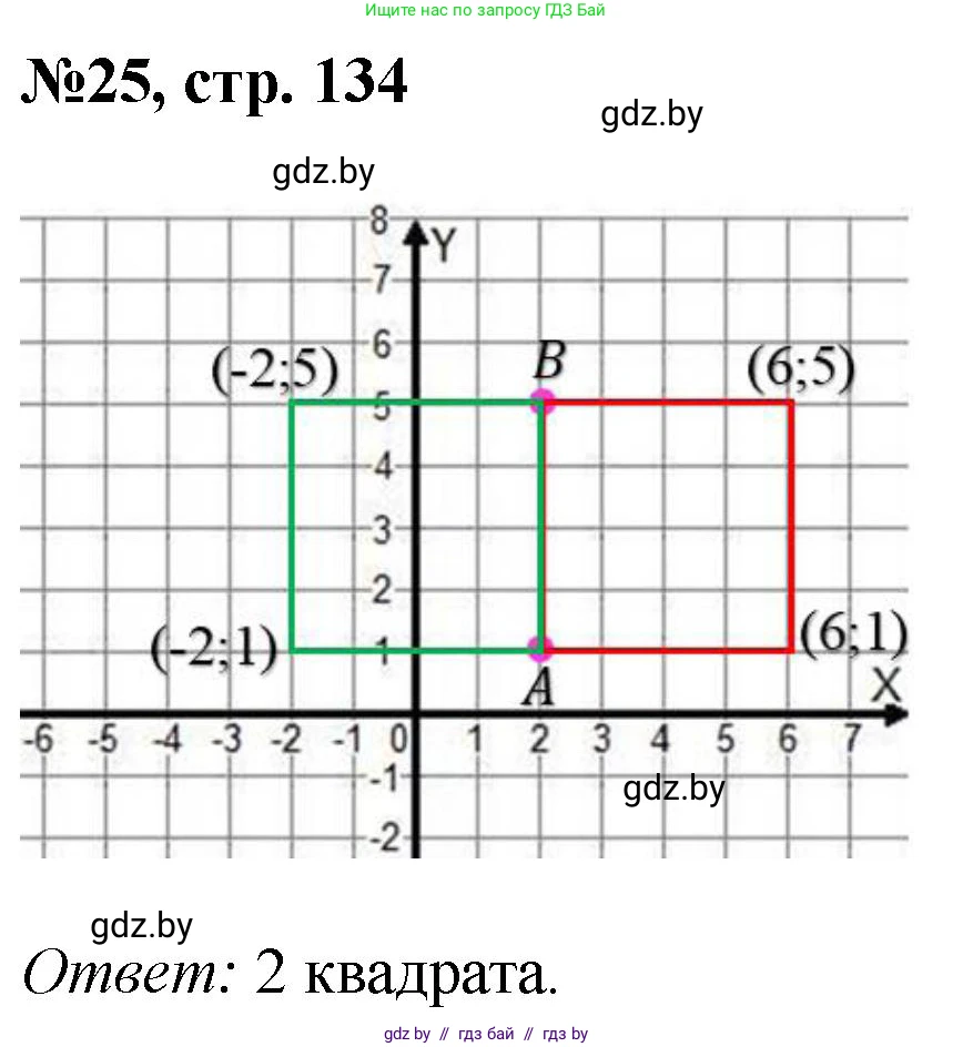 Математика, 6 класс Сборник задач, авторы: Пирютко Ольга Николаевна, Терешко Оксана Александровна, издательство Адукацыя i выхаванне, Минск, 2020, салатового цвета, страница 134, номер 25, Решение