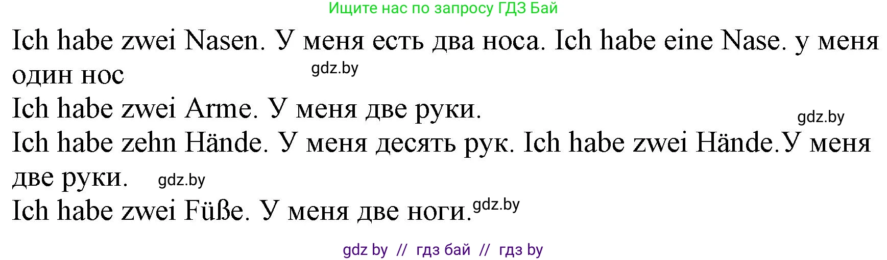 Немецкий язык (Deutsch), 3 класс Учебник (Schülerbuch), авторы: Будько Антонина Филипповна (Budjko Antonina), Урбанович Инна Ювинальевна (Urbanowitsch Ina), издательство Вышэйшая школа, Минск, 2018, бирюзового цвета, Часть 1, страница 67, номер 10, Решение (продолжение 2)
