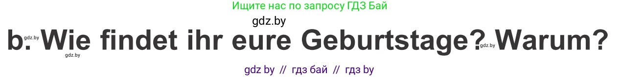 Немецкий язык (Deutsch), 4 класс Учебник (Schülerbuch), авторы: Будько Антонина Филипповна (Budjko Antonina), Урбанович Инна Ювинальевна (Urbanowitsch Ina), издательство Вышэйшая школа, Минск, 2019, жёлтого цвета, Часть 2, страница 11, номер 8b, Условие