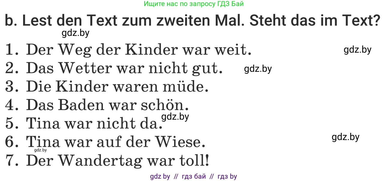 Немецкий язык (Deutsch), 5 класс Учебник (Schülerbuch), авторы: Будько Антонина Филипповна (Budjko Antonina), Урбанович Инна Ювинальевна (Urbanowitsch Ina), издательство Вышэйшая школа, Минск, 2020, жёлтого цвета, Часть 1, страница 41, номер 6b, Условие
