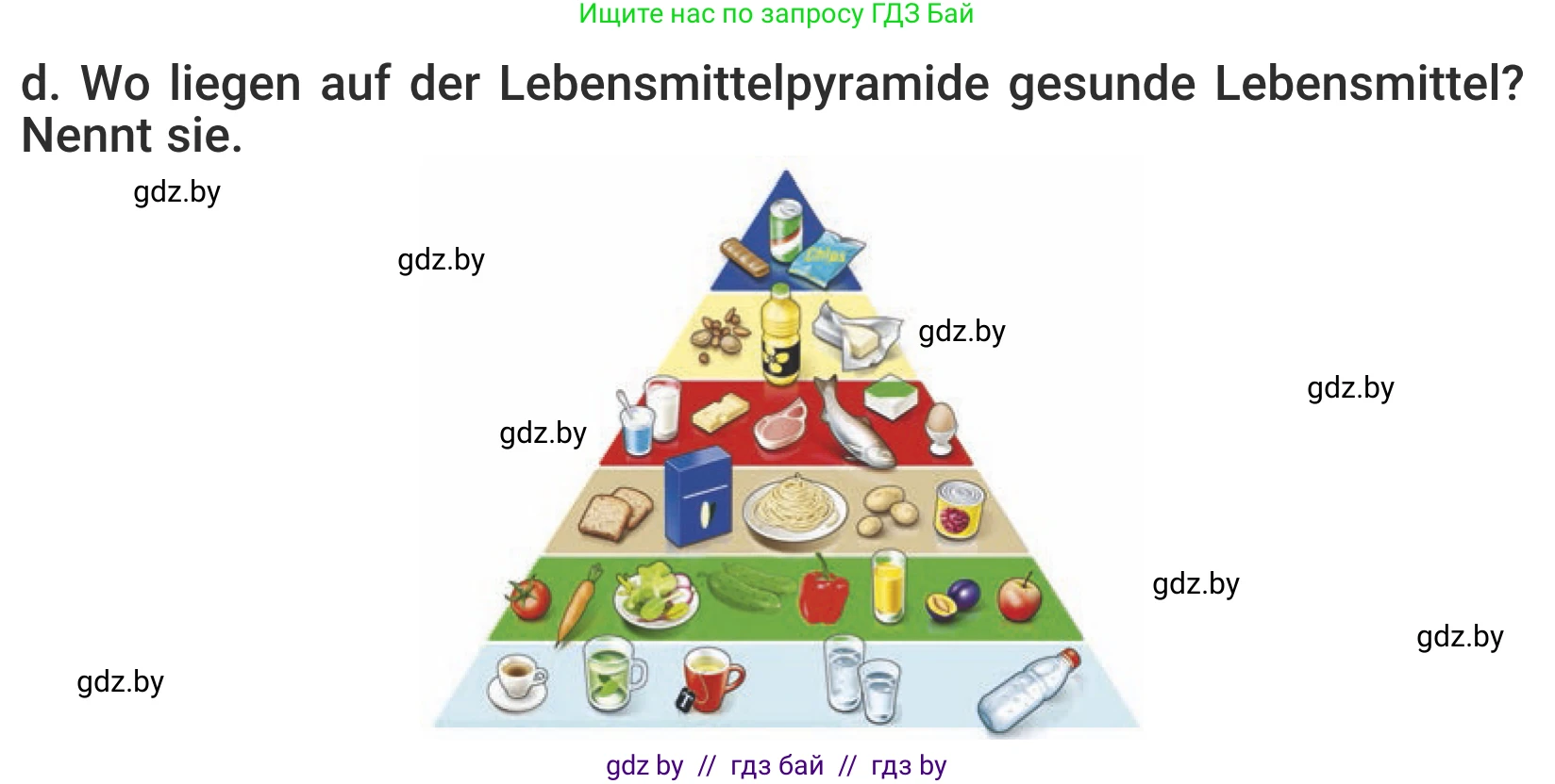 Немецкий язык (Deutsch), 5 класс Учебник (Schülerbuch), авторы: Будько Антонина Филипповна (Budjko Antonina), Урбанович Инна Ювинальевна (Urbanowitsch Ina), издательство Вышэйшая школа, Минск, 2020, жёлтого цвета, Часть 1, страница 54, номер 5d, Условие