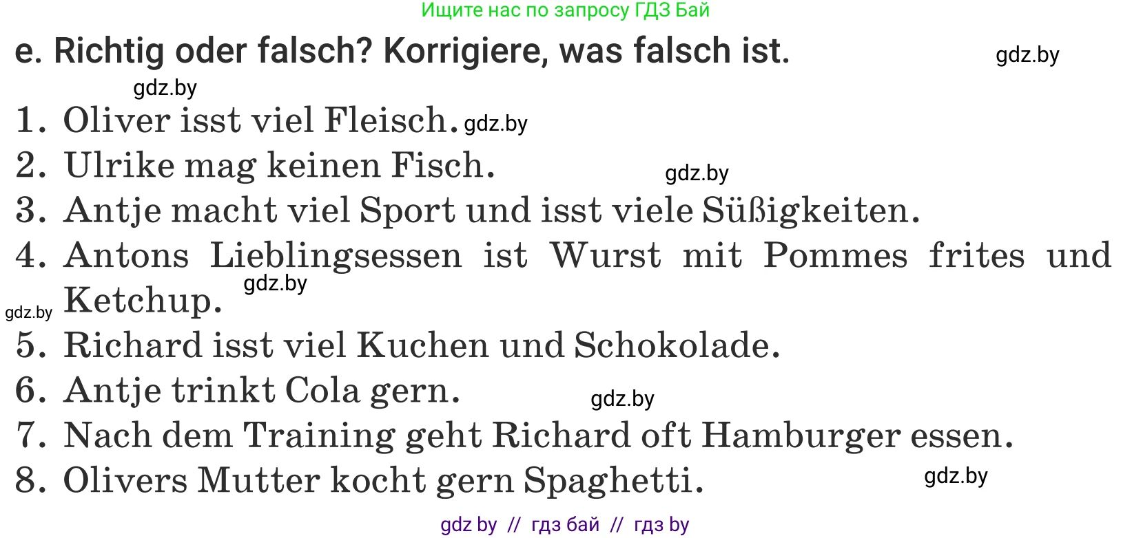 Немецкий язык (Deutsch), 5 класс Учебник (Schülerbuch), авторы: Будько Антонина Филипповна (Budjko Antonina), Урбанович Инна Ювинальевна (Urbanowitsch Ina), издательство Вышэйшая школа, Минск, 2020, жёлтого цвета, Часть 1, страница 90, номер 10e, Условие