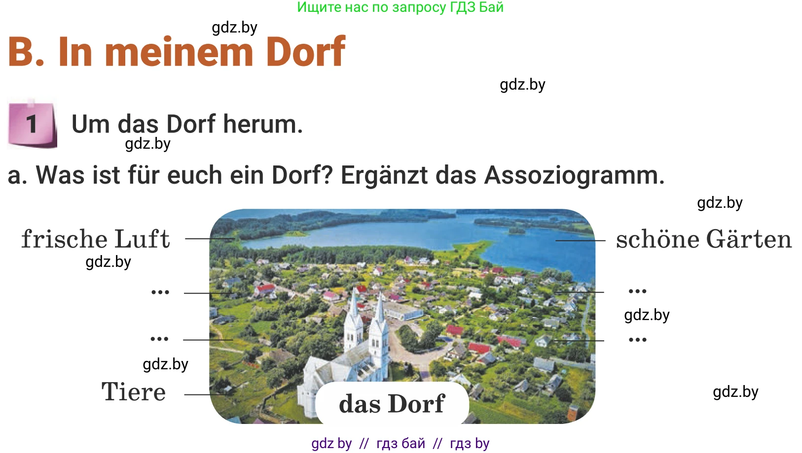 Немецкий язык (Deutsch), 5 класс Учебник (Schülerbuch), авторы: Будько Антонина Филипповна (Budjko Antonina), Урбанович Инна Ювинальевна (Urbanowitsch Ina), издательство Вышэйшая школа, Минск, 2020, жёлтого цвета, Часть 2, страница 24, номер 1a, Условие
