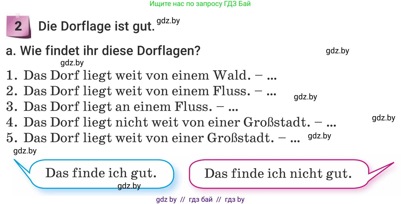 Немецкий язык (Deutsch), 5 класс Учебник (Schülerbuch), авторы: Будько Антонина Филипповна (Budjko Antonina), Урбанович Инна Ювинальевна (Urbanowitsch Ina), издательство Вышэйшая школа, Минск, 2020, жёлтого цвета, Часть 2, страница 26, номер 2a, Условие