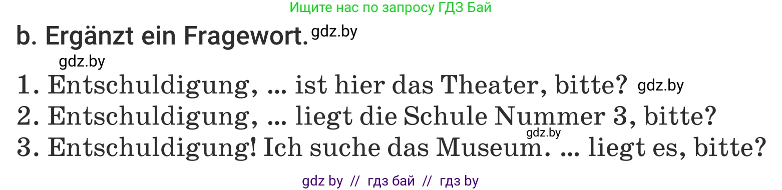 Немецкий язык (Deutsch), 5 класс Учебник (Schülerbuch), авторы: Будько Антонина Филипповна (Budjko Antonina), Урбанович Инна Ювинальевна (Urbanowitsch Ina), издательство Вышэйшая школа, Минск, 2020, жёлтого цвета, Часть 2, страница 40, номер 4b, Условие