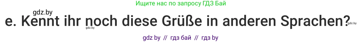 Немецкий язык (Deutsch), 5 класс Учебник (Schülerbuch), авторы: Будько Антонина Филипповна (Budjko Antonina), Урбанович Инна Ювинальевна (Urbanowitsch Ina), издательство Вышэйшая школа, Минск, 2020, жёлтого цвета, Часть 2, страница 94, номер 5e, Условие