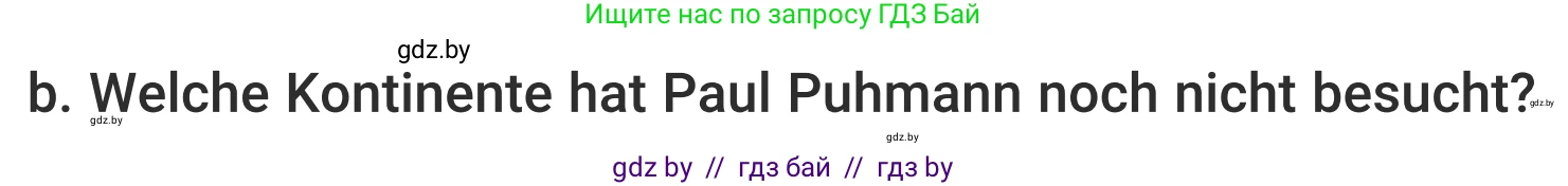 Немецкий язык (Deutsch), 5 класс Учебник (Schülerbuch), авторы: Будько Антонина Филипповна (Budjko Antonina), Урбанович Инна Ювинальевна (Urbanowitsch Ina), издательство Вышэйшая школа, Минск, 2020, жёлтого цвета, Часть 2, страница 96, номер 6b, Условие