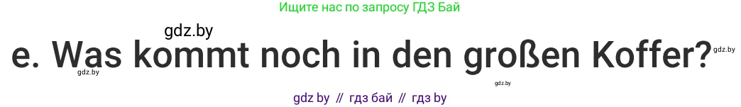 Немецкий язык (Deutsch), 5 класс Учебник (Schülerbuch), авторы: Будько Антонина Филипповна (Budjko Antonina), Урбанович Инна Ювинальевна (Urbanowitsch Ina), издательство Вышэйшая школа, Минск, 2020, жёлтого цвета, Часть 2, страница 121, номер 5e, Условие