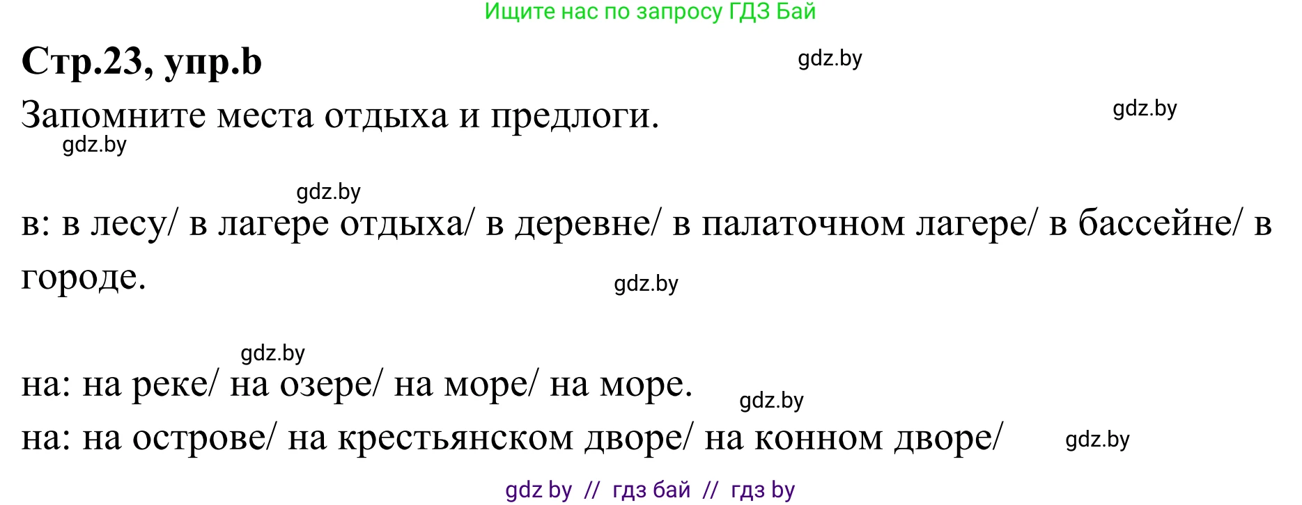 Немецкий язык (Deutsch), 5 класс Учебник (Schülerbuch), авторы: Будько Антонина Филипповна (Budjko Antonina), Урбанович Инна Ювинальевна (Urbanowitsch Ina), издательство Вышэйшая школа, Минск, 2020, жёлтого цвета, Часть 1, страница 23, номер 3b, Решение 2