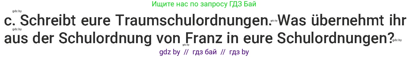 Немецкий язык (Deutsch), 6 класс Учебник (Schülerbuch), авторы: Будько Антонина Филипповна (Budjko Antonina), Урбанович Инна Ювинальевна (Urbanowitsch Ina), издательство Вышэйшая школа, Минск, 2020, бежевого цвета, страница 42, номер c, Условие