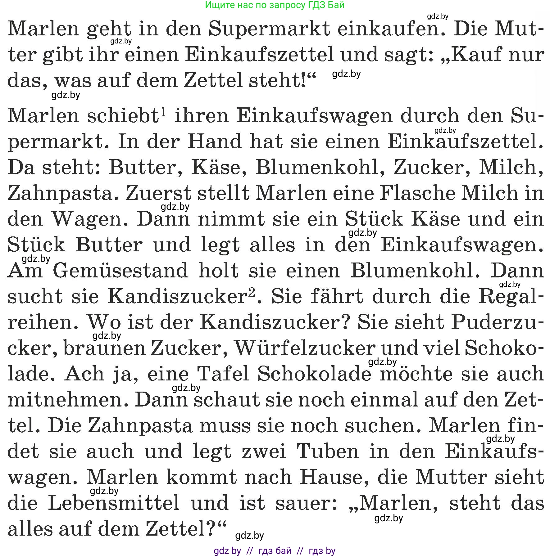 Немецкий язык (Deutsch), 6 класс Учебник (Schülerbuch), авторы: Будько Антонина Филипповна (Budjko Antonina), Урбанович Инна Ювинальевна (Urbanowitsch Ina), издательство Вышэйшая школа, Минск, 2020, бежевого цвета, страница 134, номер 1, Условие (продолжение 2)