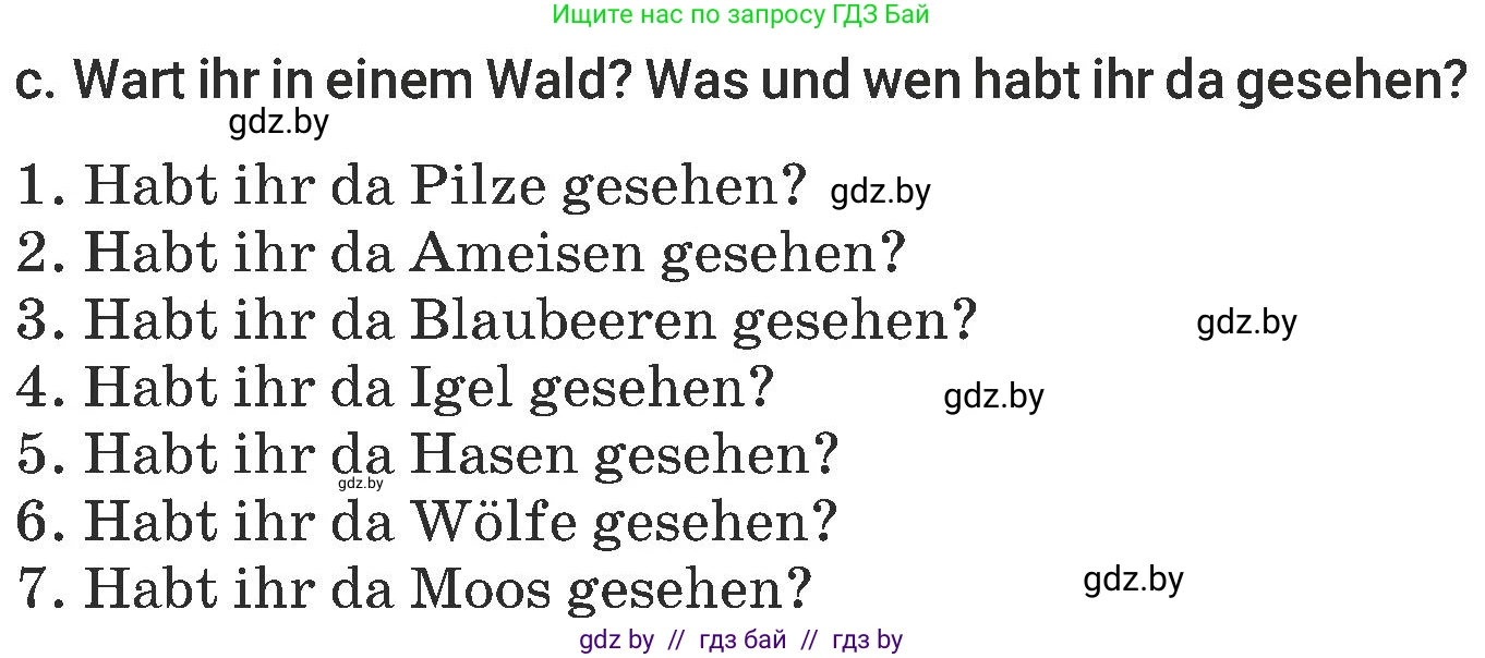 Немецкий язык (Deutsch), 6 класс Учебник (Schülerbuch), авторы: Будько Антонина Филипповна (Budjko Antonina), Урбанович Инна Ювинальевна (Urbanowitsch Ina), издательство Вышэйшая школа, Минск, 2020, бежевого цвета, страница 180, номер c, Условие