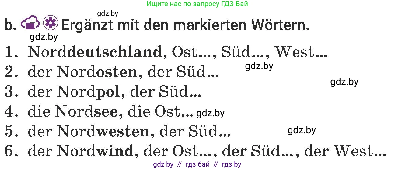 Немецкий язык (Deutsch), 6 класс Учебник (Schülerbuch), авторы: Будько Антонина Филипповна (Budjko Antonina), Урбанович Инна Ювинальевна (Urbanowitsch Ina), издательство Вышэйшая школа, Минск, 2020, бежевого цвета, страница 224, номер b, Условие