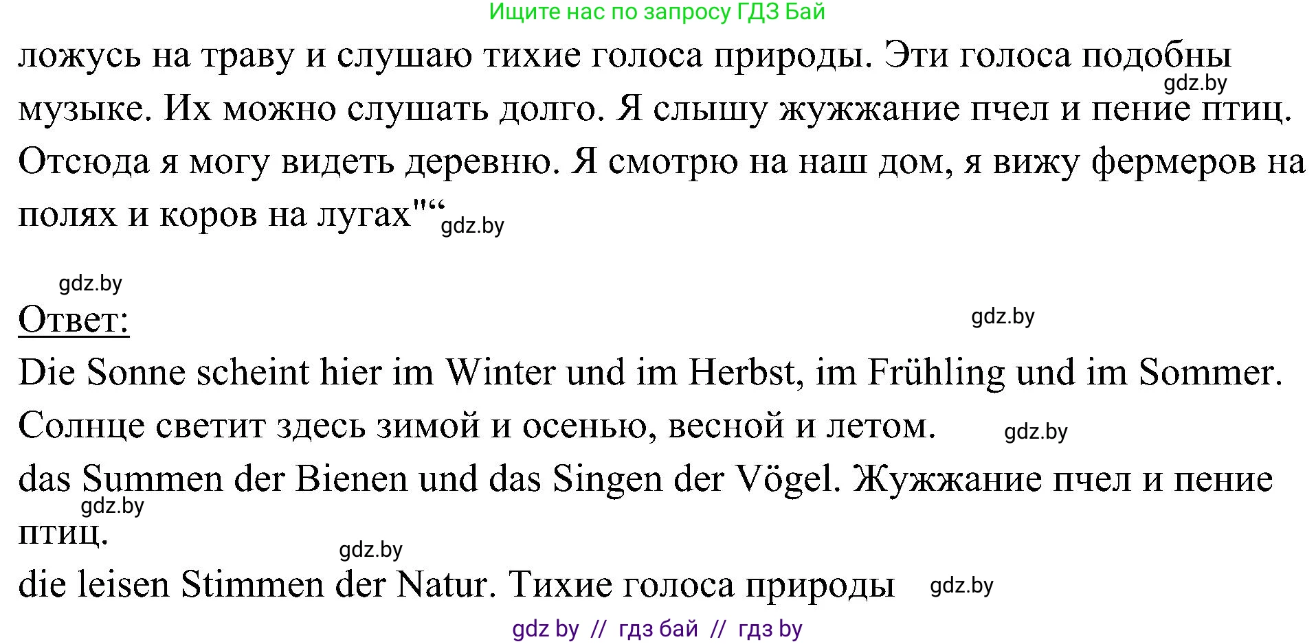 Немецкий язык (Deutsch), 6 класс Учебник (Schülerbuch), авторы: Будько Антонина Филипповна (Budjko Antonina), Урбанович Инна Ювинальевна (Urbanowitsch Ina), издательство Вышэйшая школа, Минск, 2020, бежевого цвета, страница 215, номер a, Решение (продолжение 2)
