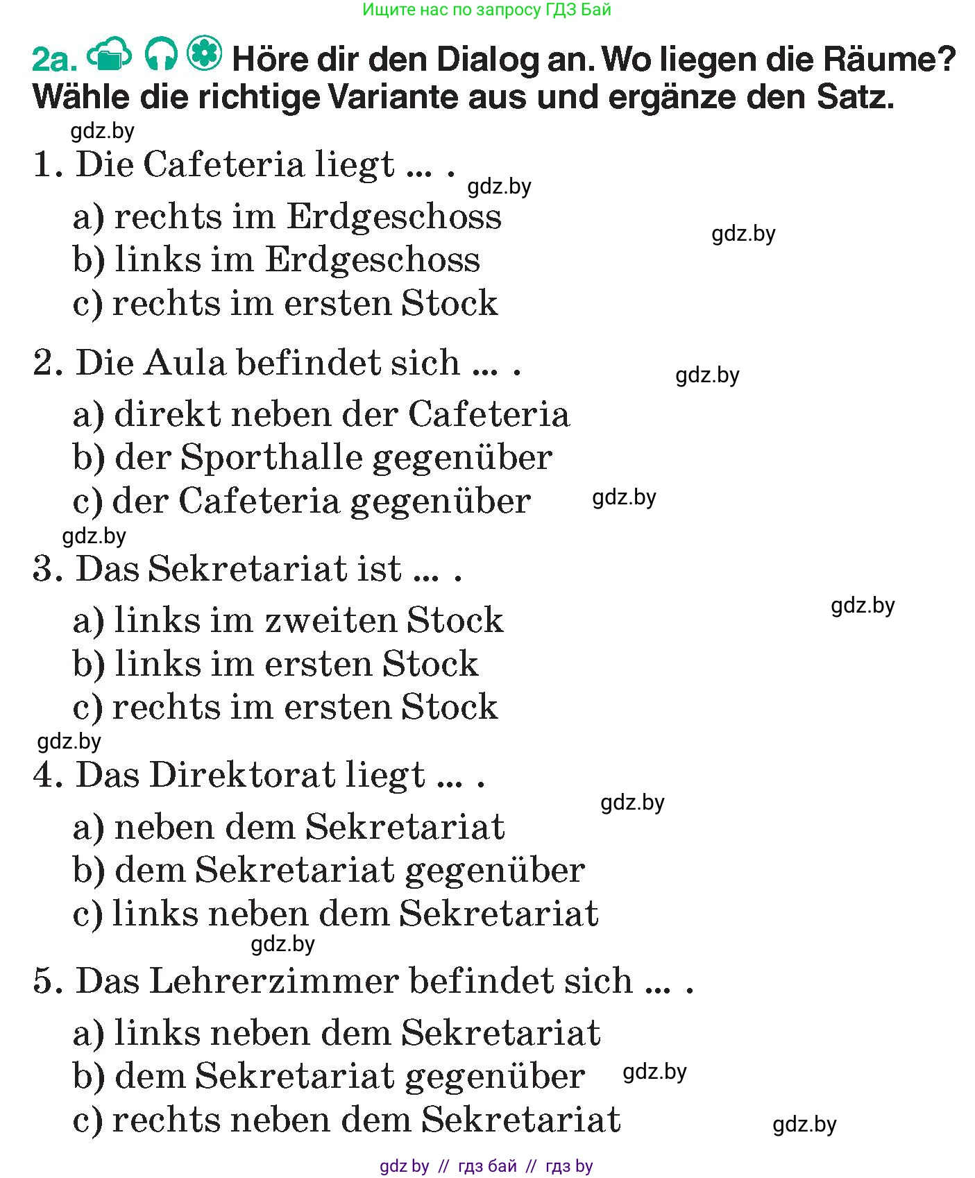 Немецкий язык (Deutsch), 6 класс Учебник (Schülerbuch), авторы: Зуевская Елена Викторовна, Салынская Светлана Ивановна, Негурэ Ольга Вячеславовна, издательство Вышэйшая школа, Минск, 2022, жёлтого цвета, Teil 1, страница 28, номер 2, Условие