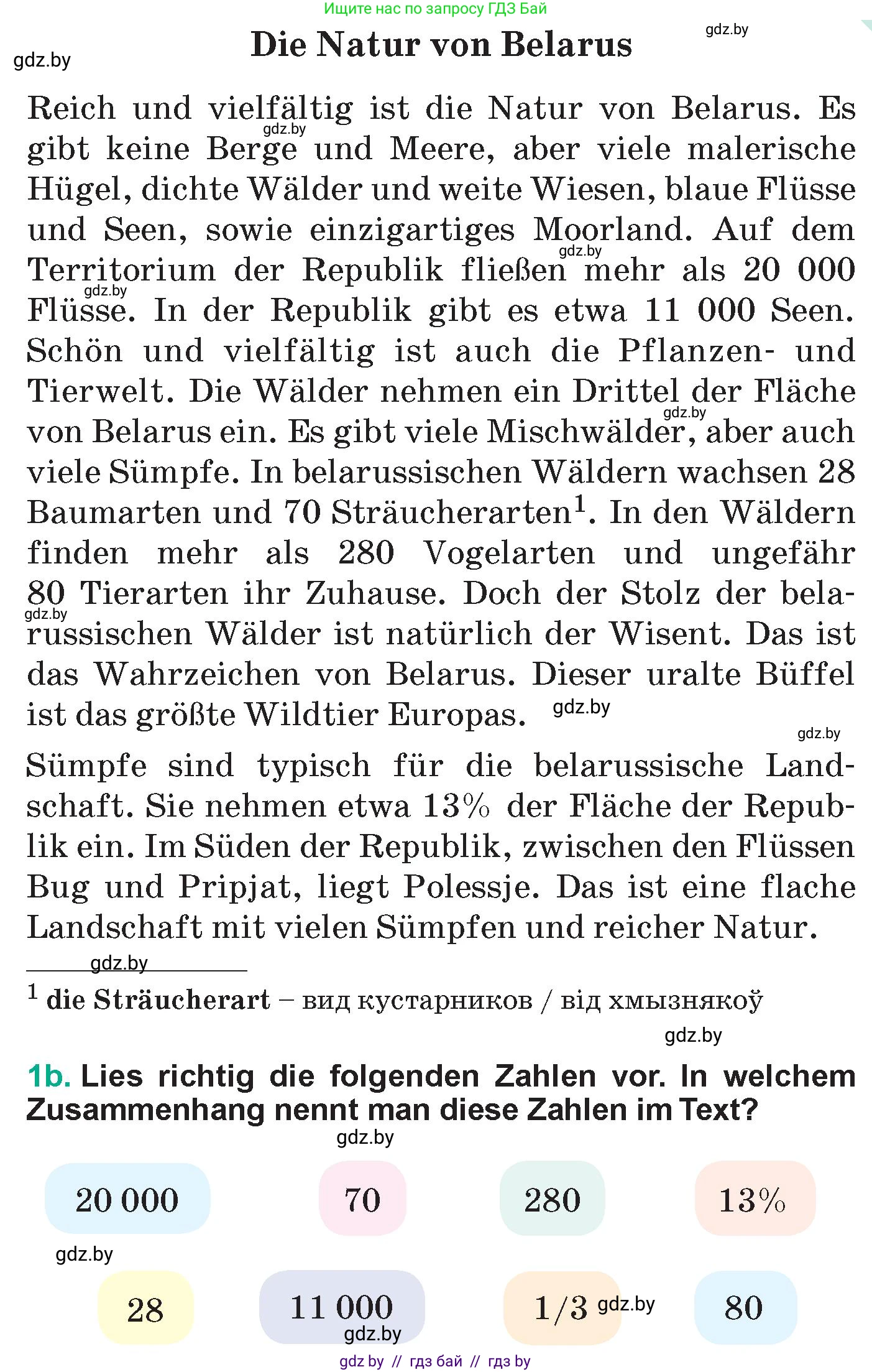 Немецкий язык (Deutsch), 6 класс Учебник (Schülerbuch), авторы: Зуевская Елена Викторовна, Салынская Светлана Ивановна, Негурэ Ольга Вячеславовна, издательство Вышэйшая школа, Минск, 2022, жёлтого цвета, Teil 2, страница 132, номер 1, Условие (продолжение 2)