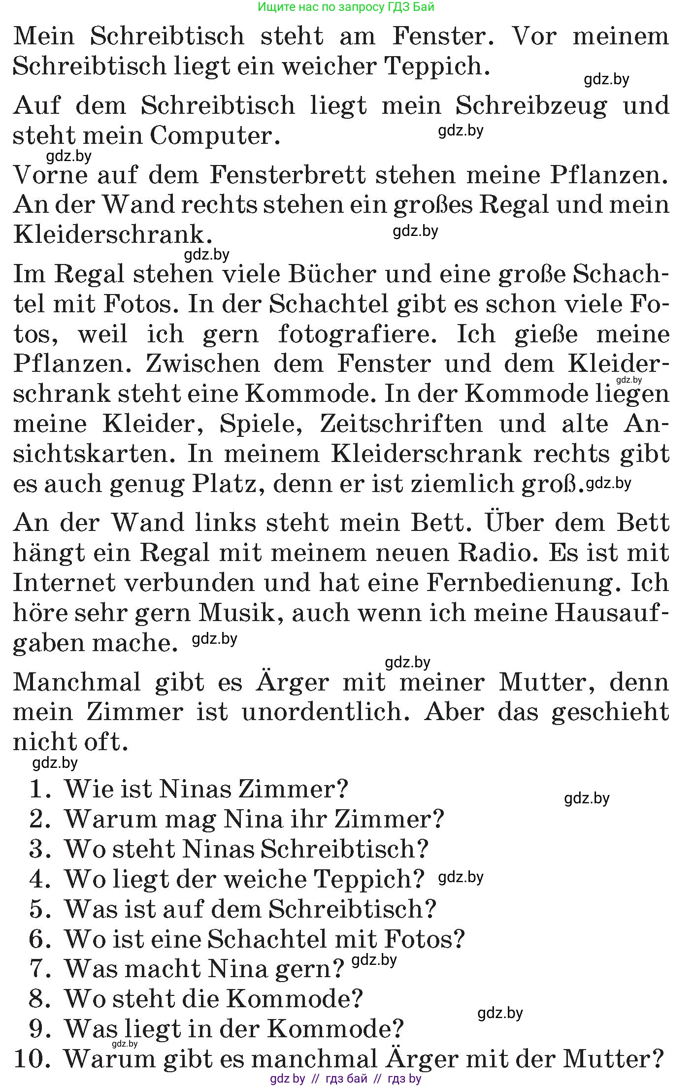 Немецкий язык (Deutsch), 6 класс Учебник (Schülerbuch), авторы: Зуевская Елена Викторовна, Салынская Светлана Ивановна, Негурэ Ольга Вячеславовна, издательство Вышэйшая школа, Минск, 2022, жёлтого цвета, Teil 2, страница 164, номер 2, Условие (продолжение 2)