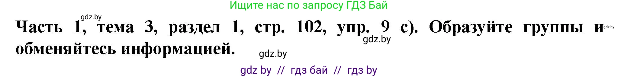 Немецкий язык (Deutsch), 6 класс Учебник (Schülerbuch), авторы: Зуевская Елена Викторовна, Салынская Светлана Ивановна, Негурэ Ольга Вячеславовна, издательство Вышэйшая школа, Минск, 2022, жёлтого цвета, Teil 1, страница 102, номер 9, Решение (продолжение 5)