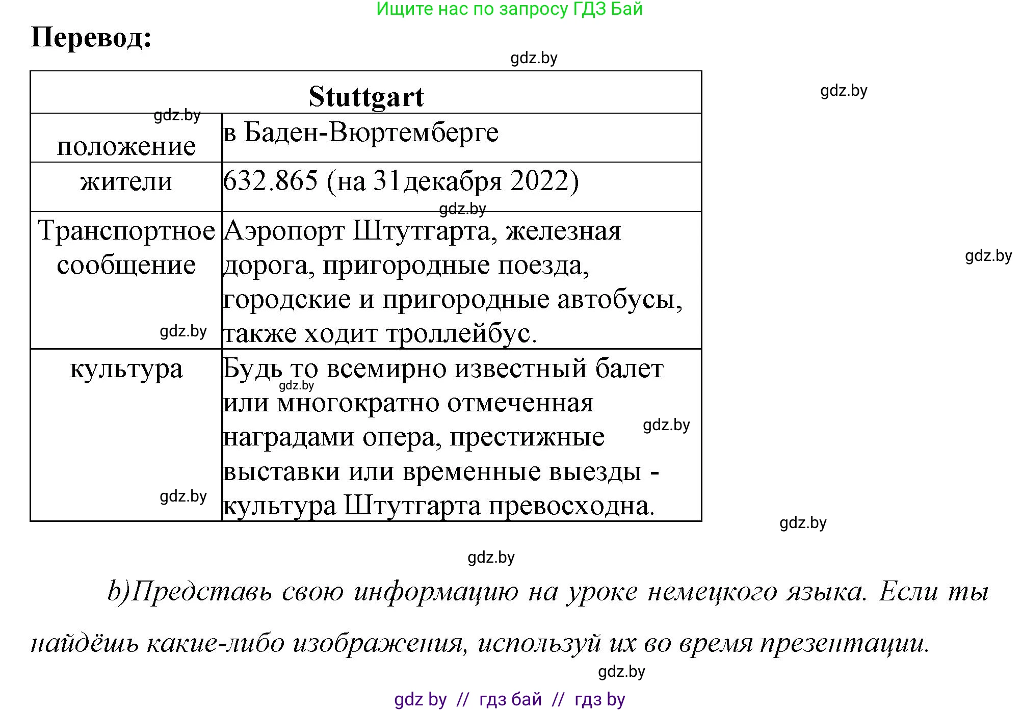 Немецкий язык (Deutsch), 7 класс рабочая тетрадь (arbeitsheft), авторы: Будько Антонина Филипповна (Budjko Antonina), Урбанович Инна Ювинальевна (Urbanowitsch Ina), издательство Аверсэв, Минск, 2021, оранжевого цвета, страница 116, номер 3, Решение (продолжение 2)
